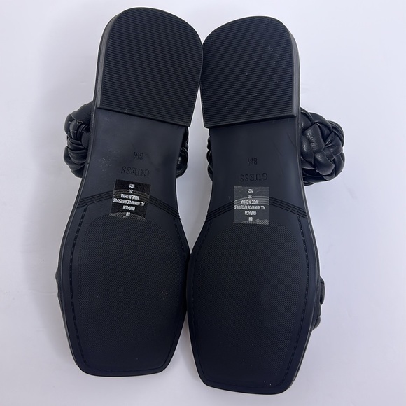 NEW GUESS braided slide sandals, Size 8 - Picture 5 of 8